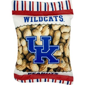 Pets First Peanut Bag Squeaky Dog Chew Toy, Kentucky