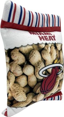 Show full view: Pets First Peanut Bag Squeaky Dog Chew Toy, Miami Heat slide 2 of 6