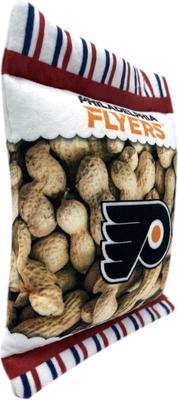 Show full view: Pets First Peanut Bag Squeaky Dog Chew Toy, Philadelphia Flyers slide 2 of 6