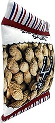 Pets First Peanut Bag Squeaky Dog Chew Toy, San Antonio Spurs slide 2 of 5
