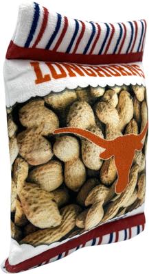 Show full view: Pets First Peanut Bag Squeaky Dog Chew Toy, Texas slide 2 of 6