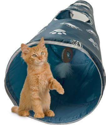 Show full view: Pets First Philadelphia Eagles Cat Tunnel Toy with Catnip slide 9 of 10