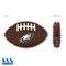 Show in main carousel: Pets First Philadelphia Eagles Hard Nylon Football Dog Chew Toy, Brown slide 2 of 5