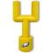 Show in main carousel: Pets First Philadelphia Eagles Hard Nylon Goal Post Dog Chew Toy, Yellow slide 1 of 6