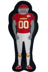 Pets First Player Tough Squeaky Dog Chew Toy, Kansas City Chiefs