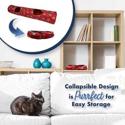 Show full view: Pets First San Francisco 49ers Cat Tunnel Toy with Catnip slide 7 of 9