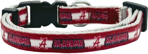 Show full view: Pets First Satin Breakaway Cat Collar, 8 to 12-in neck, 1/2-in wide, Alabama slide 2 of 6