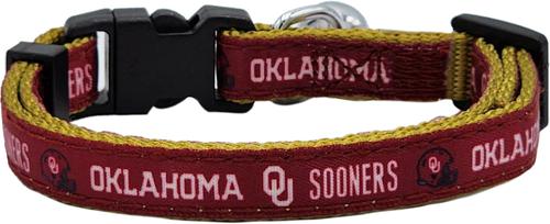 Show full view: Pets First Satin Breakaway Cat Collar, 8 to 12-in neck, 1/2-in wide, Oklahoma slide 3 of 7