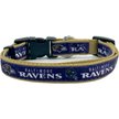 Show in main carousel: Pets First Satin Dog Collar, Baltimore Ravens, Large slide 2 of 6