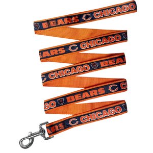 Pets First Satin Dog Leash, Chicago Bears, Large