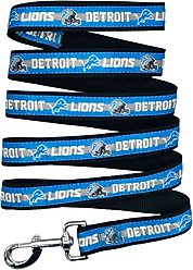 Pets First Satin Dog Leash, Detroit Lion, Large