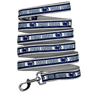 Pets First Satin Dog Leash, Penn State, Large