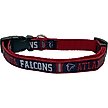 Show in main carousel: Pets First Satin Nylon Dog Collar, Atlanta Falcons, Large slide 2 of 5
