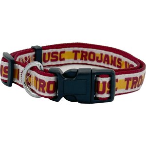 Pets First Satin Nylon Dog Collar, USC, Medium