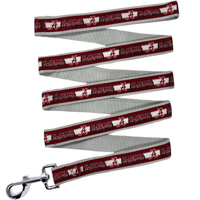 Pets First Pets First Satin Nylon Dog Leash, Alabama, Large: 72-in long, 1-in wide