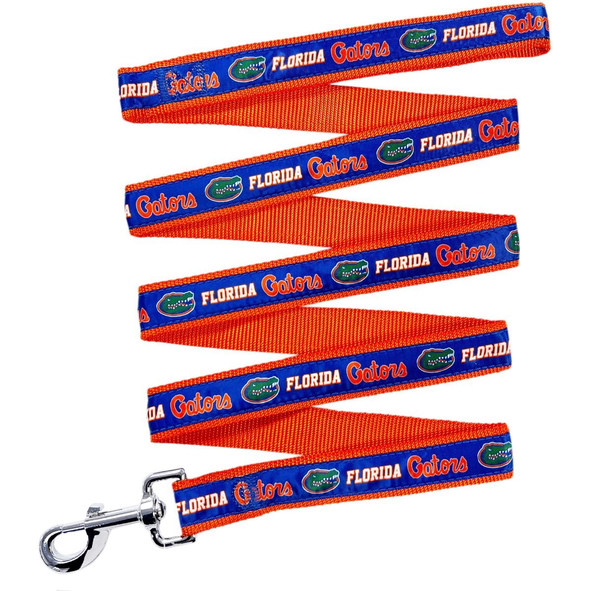 Pets First Satin Nylon Dog Leash, Florida, Medium: 48-in long, 5/8-in wide