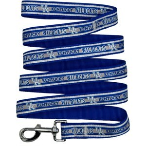 Pets First Satin Nylon Dog Leash, Kentucky, Medium: 48-in long, 5/8-in wide