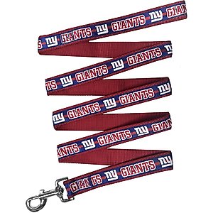 Pets First Satin Nylon Dog Leash, New York Giants, Large: 72-in long, 1-in wide