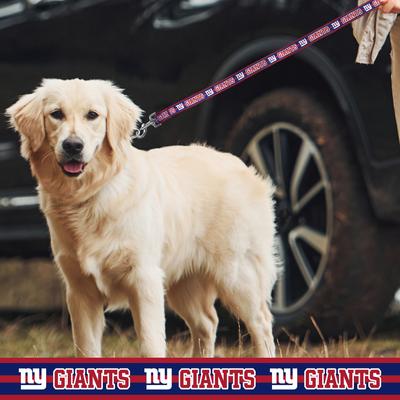 Show full view: Pets First Satin Nylon Dog Leash, New York Giants, Medium: 48-in long, 5/8-in wide slide 4 of 6