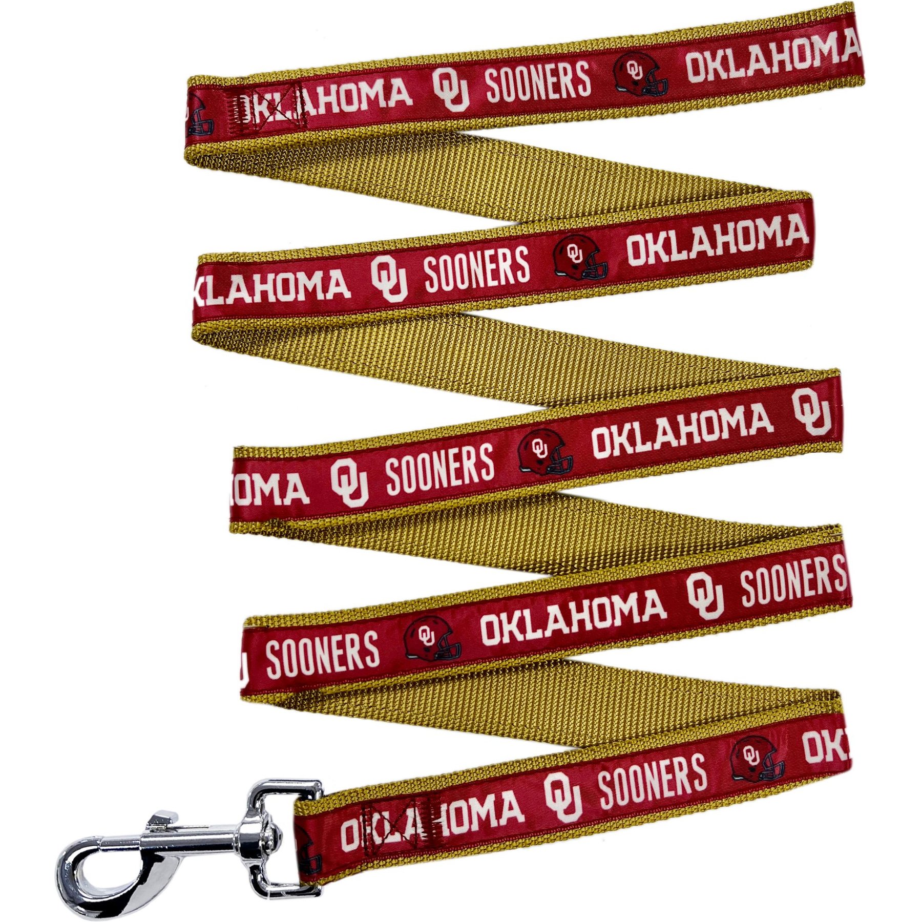 Pets First Satin Nylon Dog Leash, Oklahoma, Small: 48-in long, 3/8 -in wide