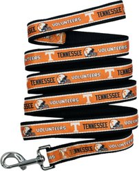 Pets First Satin Nylon Dog Leash, Tennessee, Medium: 48-in long, 5/8-in wide
