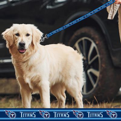 Show full view: Pets First Satin Nylon Dog Leash, Tennessee Titans, Medium: 48-in long, 5/8-in wide slide 5 of 6