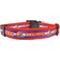 Show in main carousel: Pets First Satin Nylon Standard Dog Collar, Clemson, Large: 14 to 24-in neck, 1-in wide slide 2 of 6