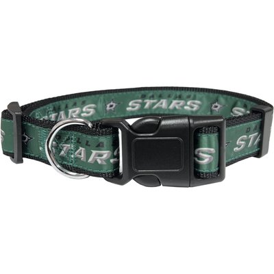 Pets First Pets First Satin Nylon Standard Dog Collar, Dallas Stars, Small: 6 to 12-in neck, 3/8-in wide