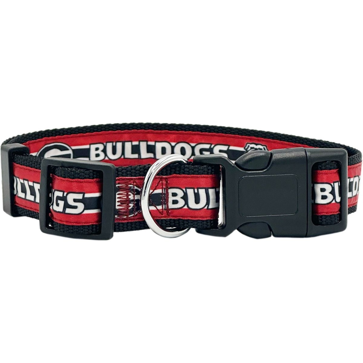 Pets First Satin Nylon Standard Dog Collar, Georgia, Small: 6 to 12-in neck, 3/8-in wide