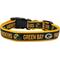 Show in main carousel: Pets First Satin Nylon Standard Dog Collar, Green Bay Packers, Large: 14 to 24-in neck, 1-in wide slide 2 of 6