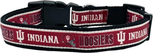 Show full view: Pets First Satin Nylon Standard Dog Collar, Indiana, Large: 14 to 24-in neck, 1-in wide slide 2 of 6