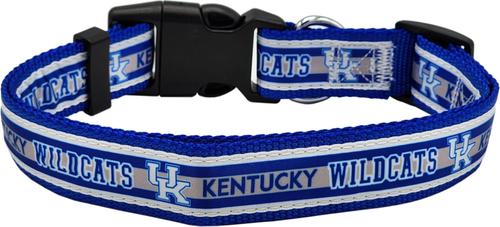 Show full view: Pets First Satin Nylon Standard Dog Collar, Kentucky, Medium: 10 to 16-in neck, 5/8-in wide slide 2 of 6