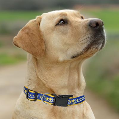 Show full view: Pets First Satin Nylon Standard Dog Collar, Los Angeles Rams, Large: 14 to 24-in neck, 1-in wide slide 5 of 6
