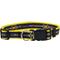 Show in main carousel: Pets First Satin Nylon Standard Dog Collar, Michigan, Large: 14 to 24-in neck, 1-in wide slide 1 of 6