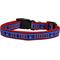 Show in main carousel: Pets First Satin Nylon Standard Dog Collar, New York Rangers, Large: 14 to 24-in neck, 1-in wide slide 3 of 7