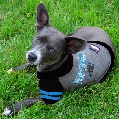 Show full view: Pets First Sport Team Dog & Cat Hoodie T-Shirt, Carolina Panthers, X-Small slide 3 of 6