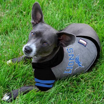 Show full view: Pets First Sport Team Dog & Cat Hoodie T-Shirt, Detroit Lions, Small slide 3 of 6
