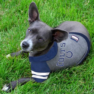Show full view: Pets First Sport Team Dog & Cat Hoodie T-Shirt, Indianapolis Colts, Large slide 3 of 6