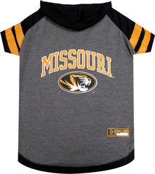 Pets First Sport Team Dog & Cat Hoodie T-Shirt, Missouri, Small