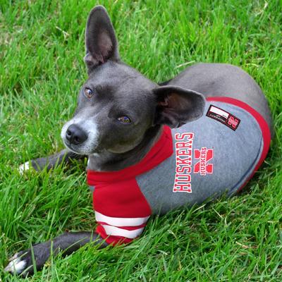 Show full view: Pets First Sport Team Dog & Cat Hoodie T-Shirt, Nebraska, Small slide 2 of 6