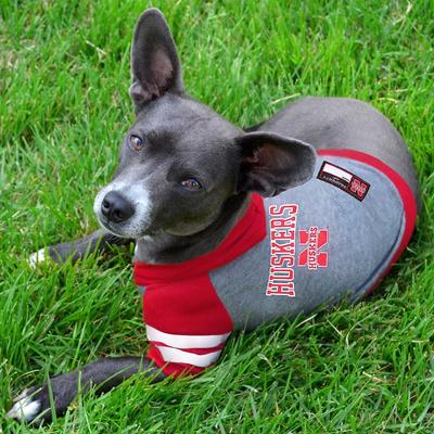 Show full view: Pets First Sport Team Dog & Cat Hoodie T-Shirt, Nebraska, X-Small slide 3 of 6