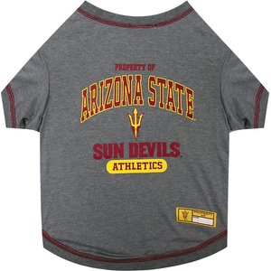 Pets First Sport Team Dog & Cat T-Shirt, Arizona State, Large