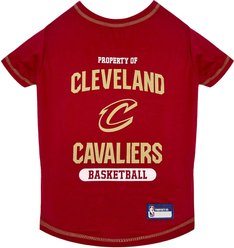 Pets First Sport Team Dog & Cat T-Shirt, Cleveland Cavaliers, Large slide 1 of 5