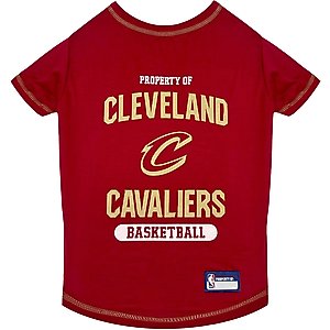 Pets First Sport Team Dog & Cat T-Shirt, Cleveland Cavaliers, X-Small