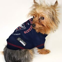 Pets First Sport Team Dog & Cat T-Shirt, Columbus Blue Jackets, Large slide 2 of 6