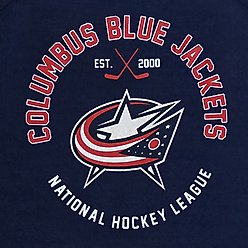 Pets First Sport Team Dog & Cat T-Shirt, Columbus Blue Jackets, Small slide 2 of 6