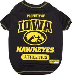 Pets First Sport Team Dog & Cat T-Shirt, Iowa, Small
