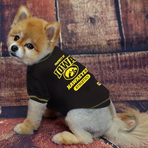 Pets First Sport Team Dog & Cat T-Shirt, Iowa, Small