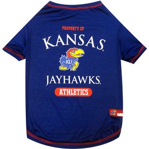 Pets First Sport Team Dog & Cat T-Shirt, Kansas, Medium