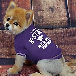 Pets First Sport Team Dog & Cat T-Shirt, Kansas State, Small slide 2 of 5